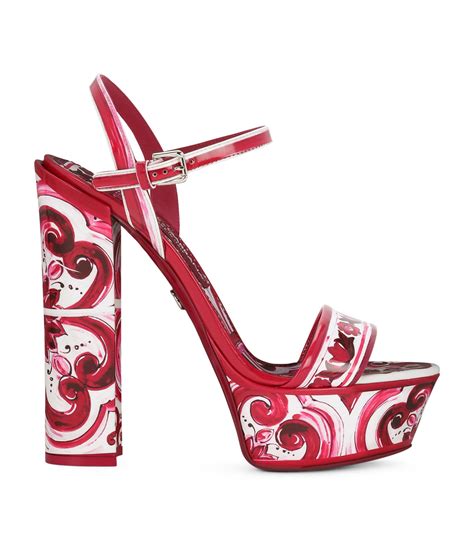 replica dolce and gabbana womens shoes|dolce and gabbana platform heels.